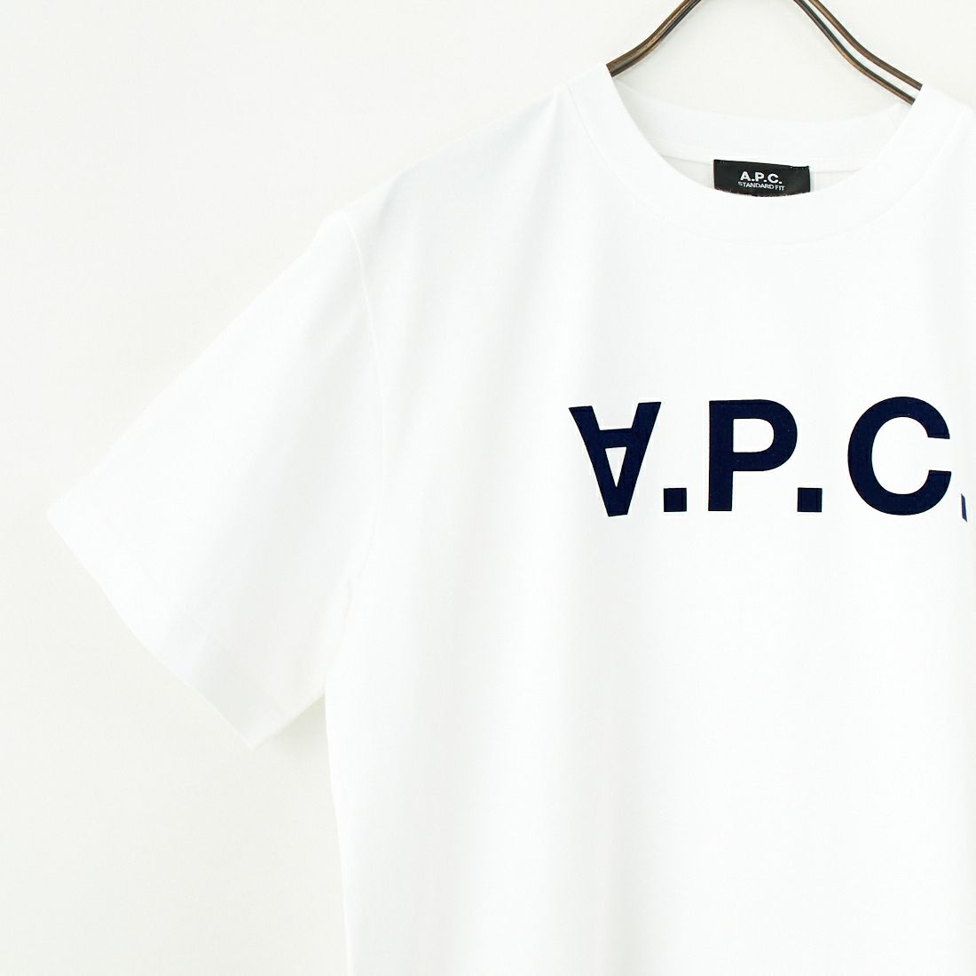 A.P.C. [アー・ペー・セー] VPCロゴTシャツ [GRAND-VPC] 90 BLANC