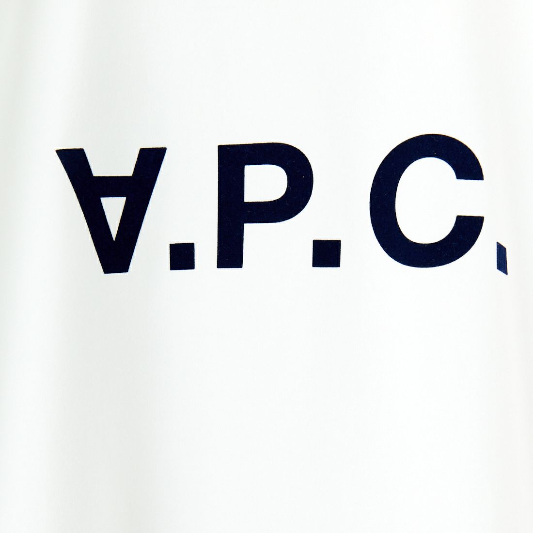 A.P.C. [アー・ペー・セー] VPCロゴTシャツ [GRAND-VPC] 90 BLANC