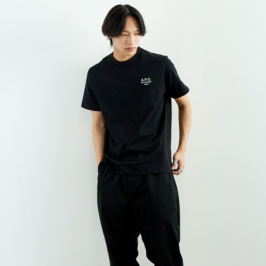 99 NOIR/BL&&モデル身長：179cm 着用サイズ：M&&