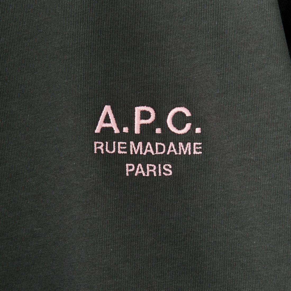 A.P.C. [アー・ペー・セー] スタンダードロゴTシャツ [STANDARD-RUE-MADAME] 96 ANTHRAC