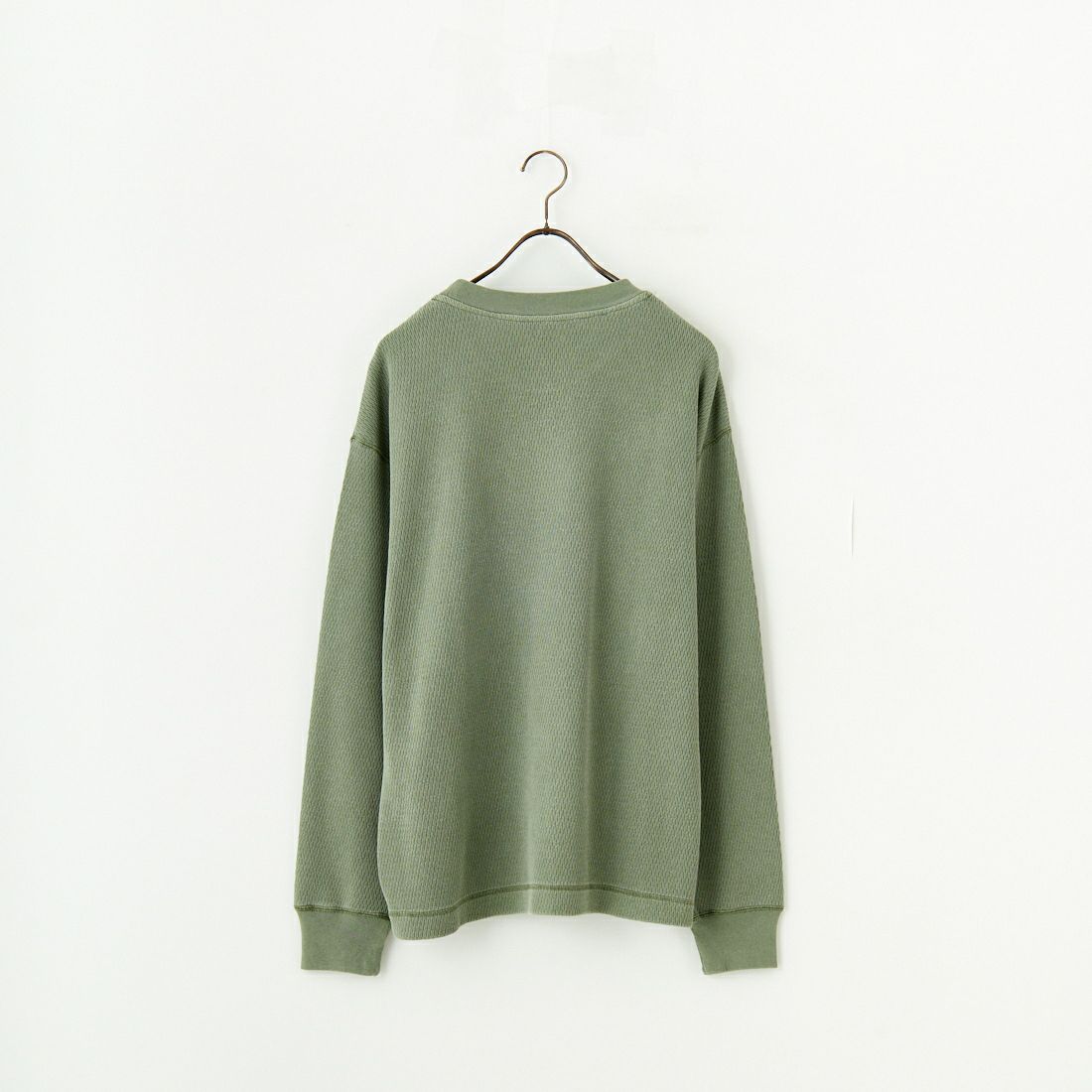 Johnbull [ジョンブル] ハニカムサーマル ロングスリーブTシャツ [JM251C12] 166 ﾓｽ
