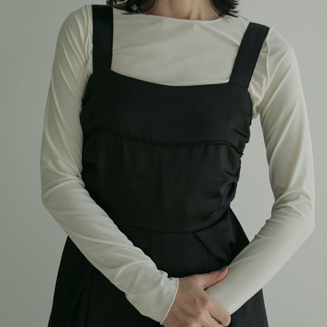 anuke [アンヌーク] ベロアショートトップス [62510610] IVR