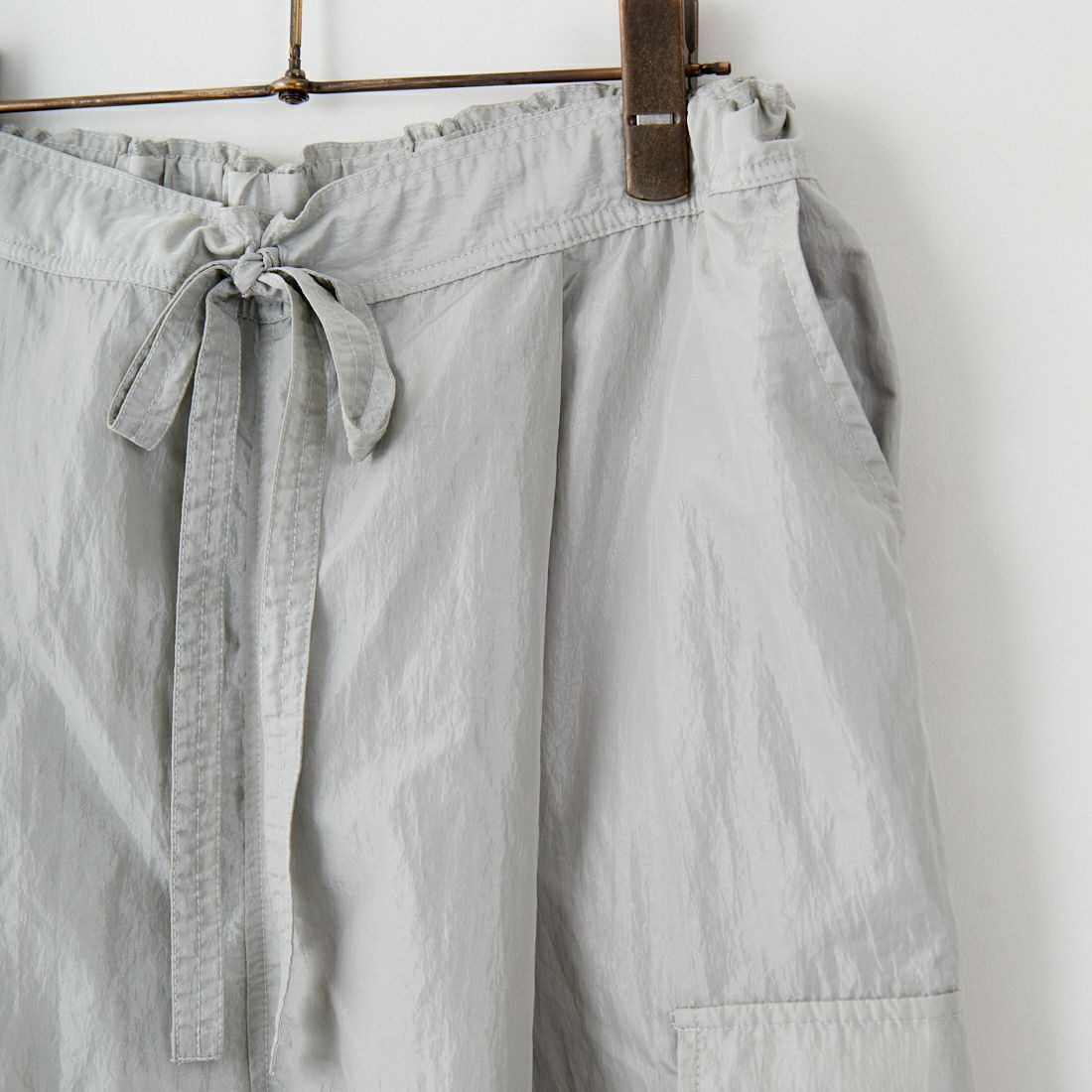 anuke [アンヌーク] ナイロンカーゴパンツ [62510703] I.BLU