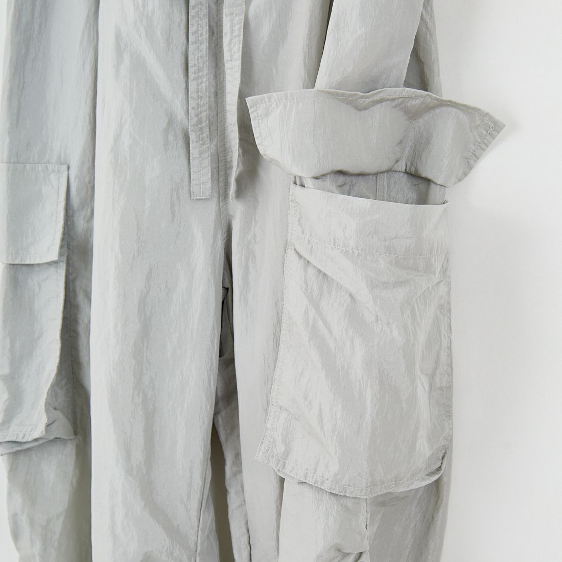 anuke [アンヌーク] ナイロンカーゴパンツ [62510703] I.BLU