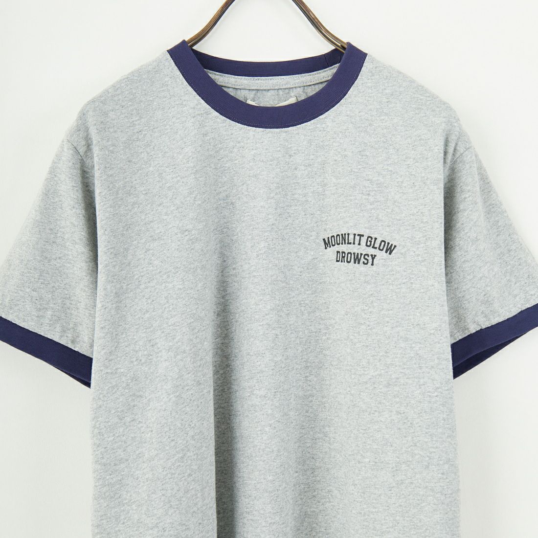 anuke [アンヌーク] リンガーロゴTシャツ [62510618] GRY