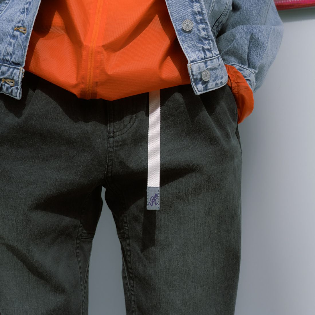 GRAMiCCi [グラミチ] 別注 エブリデイ ストレッチデニムパンツ [GUP5-S2051-JF] BLACK USED