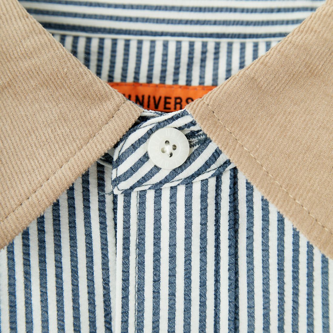 UNIVERSAL OVERALL [ユニバーサルオーバーオール] 別注 ビッグシルエットパジャマシャツ [U2511100IN-JF] BLK SUCKER