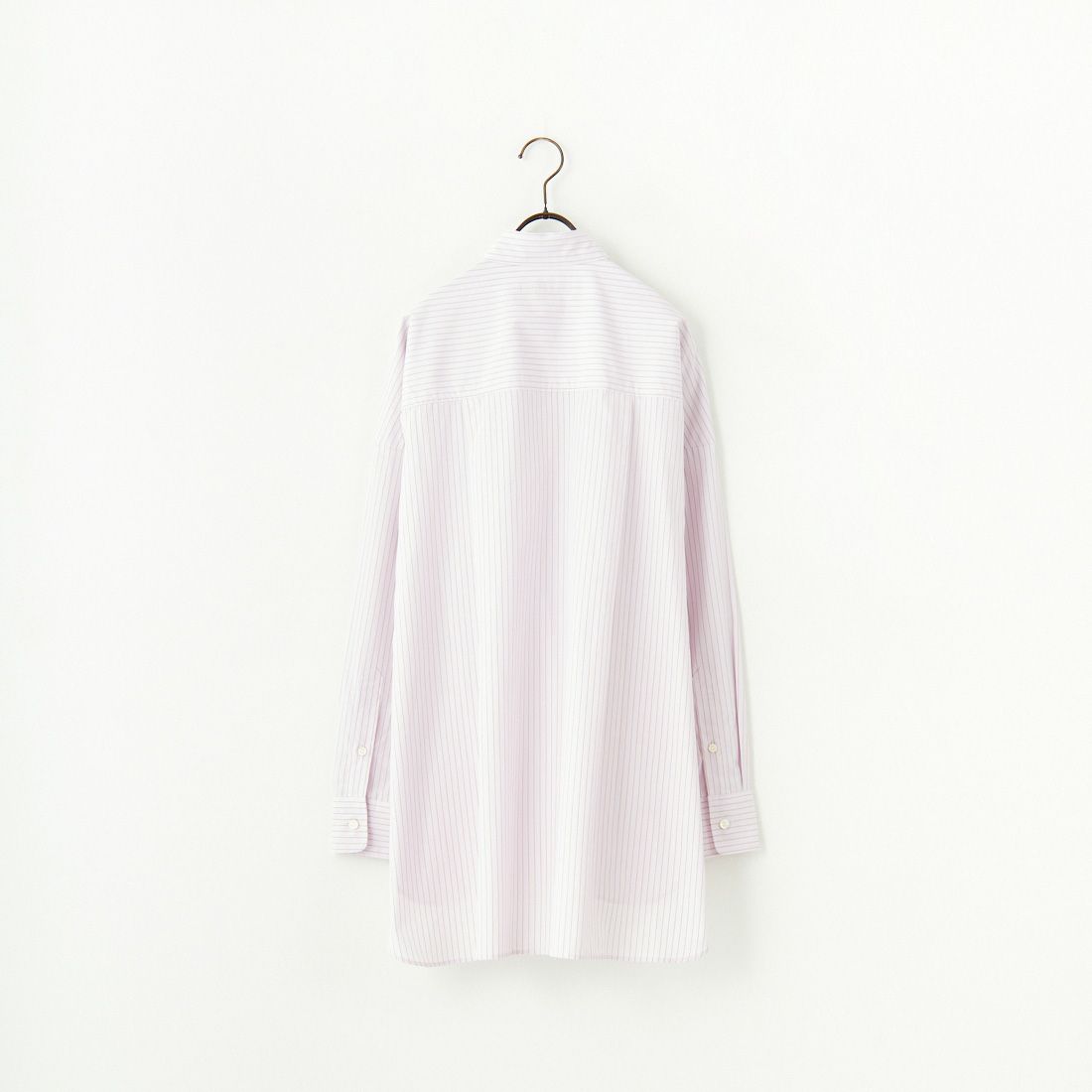 MICA&DEAL [マイカアンドディール] ストライプオーバーシャツ [0125101020] PINK