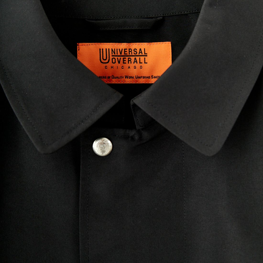 UNIVERSAL OVERALL [ユニバーサルオーバーオール] 別注 コーチジャケット [U2511422IN-JF] BLACK