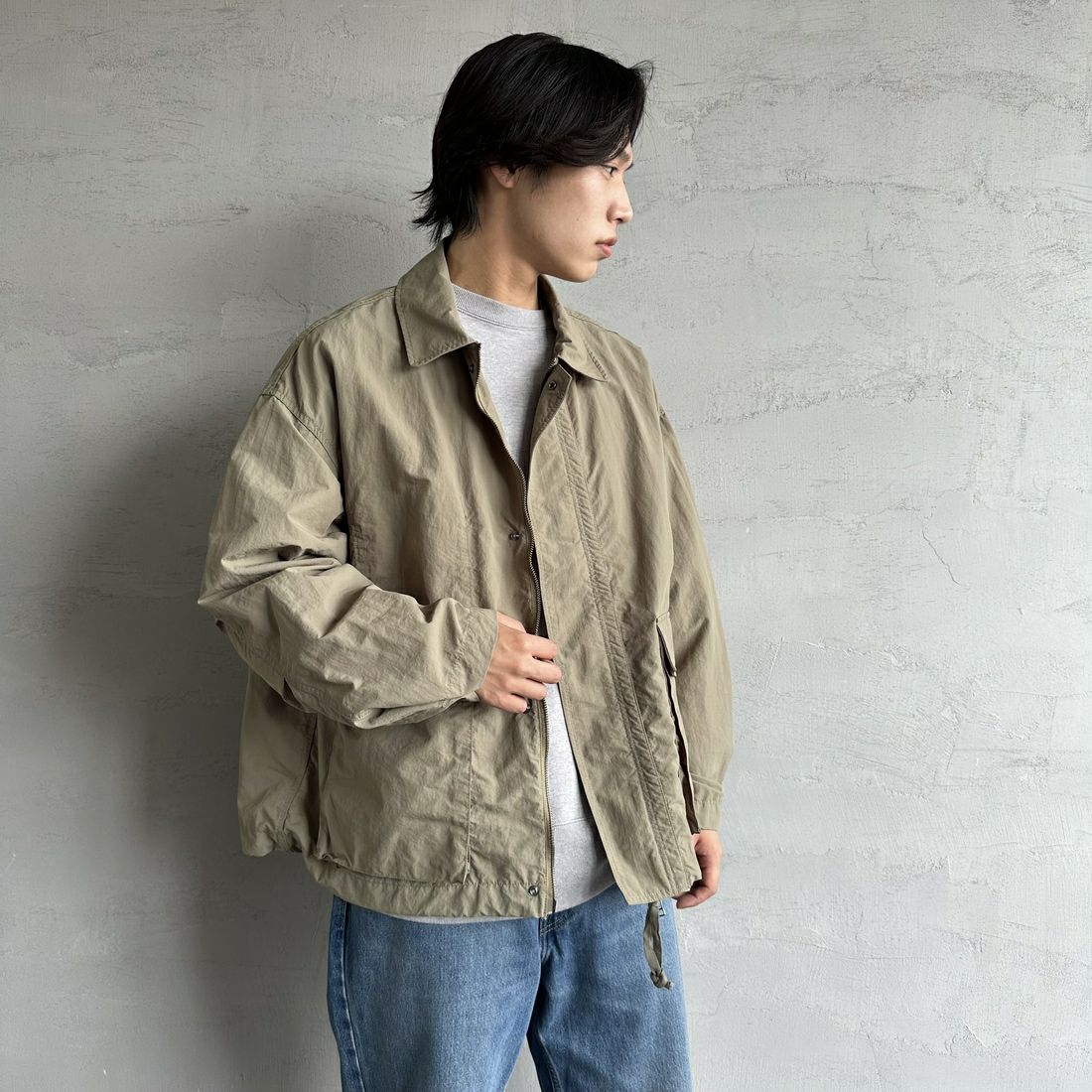 Jeans Factory Clothes [ジーンズファクトリークローズ] ウォッシャブルナイロンショートM-51ジャケット [JFC-251-013]