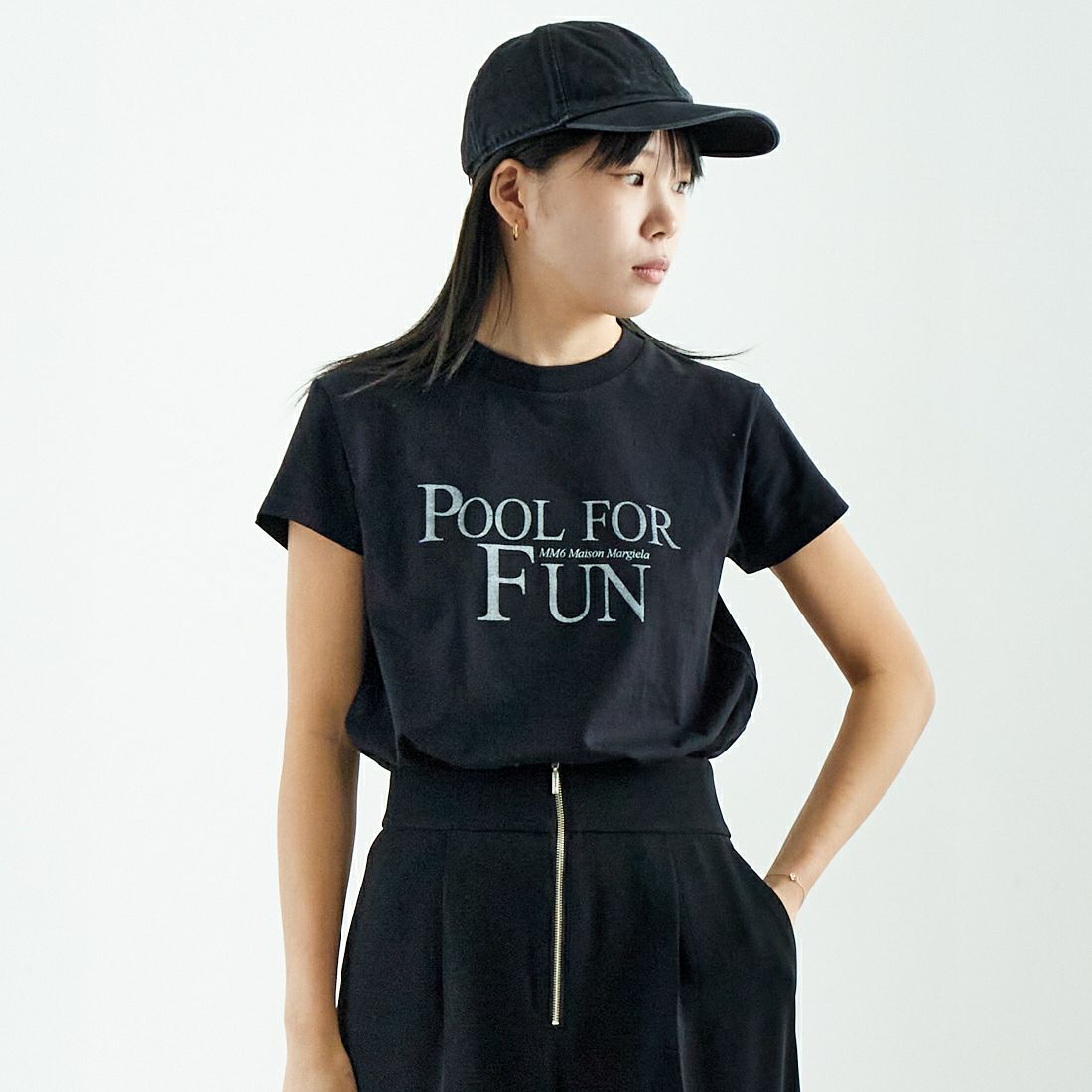 900 BLACK&&モデル身長：167cm 着用サイズ：S&&