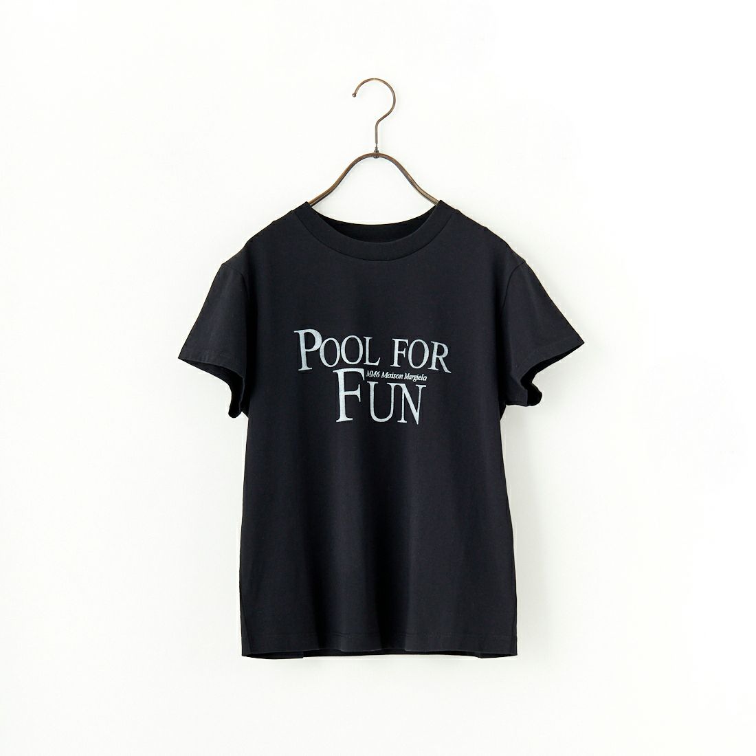 MM6 Maison Margiela [エムエムシックス メゾン マルジェラ] ショートスリーブロゴTシャツ [S52GC0339-S24312] 900 BLACK