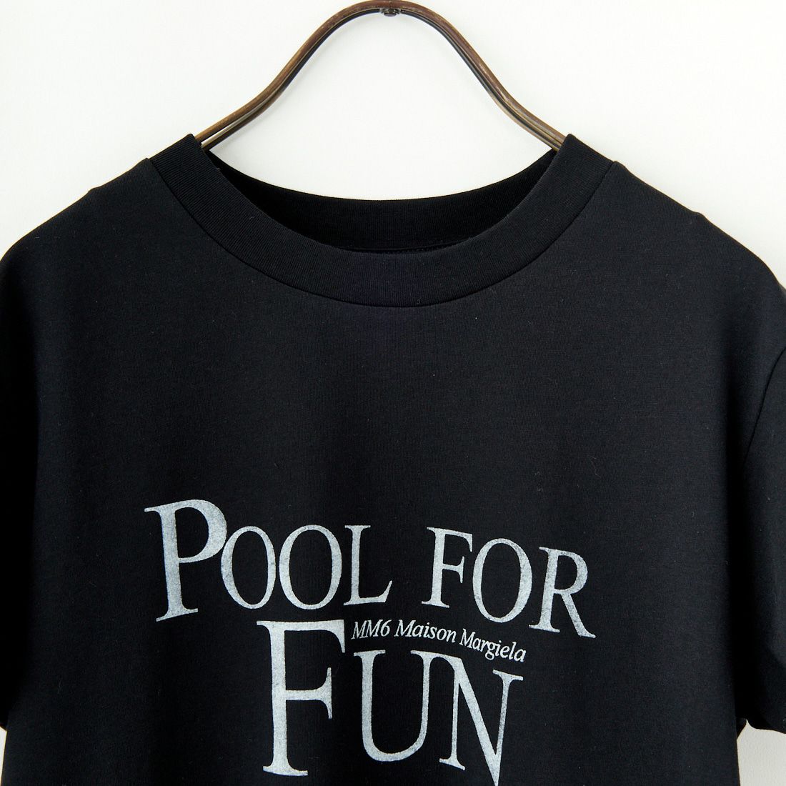 MM6 Maison Margiela [エムエムシックス メゾン マルジェラ] ショートスリーブロゴTシャツ [S52GC0339-S24312] 900 BLACK