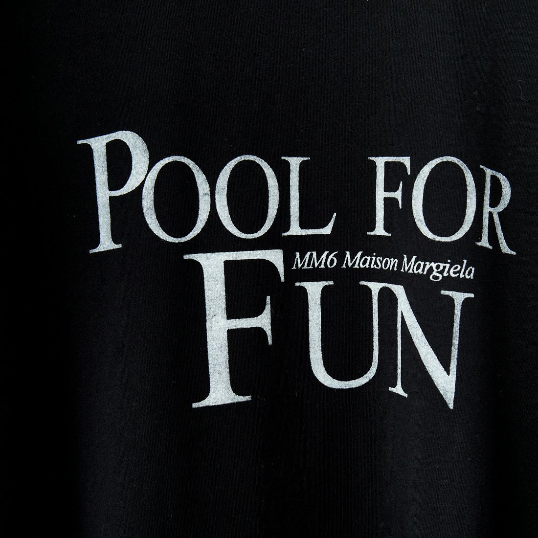MM6 Maison Margiela [エムエムシックス メゾン マルジェラ] ショートスリーブロゴTシャツ [S52GC0339-S24312] 900 BLACK