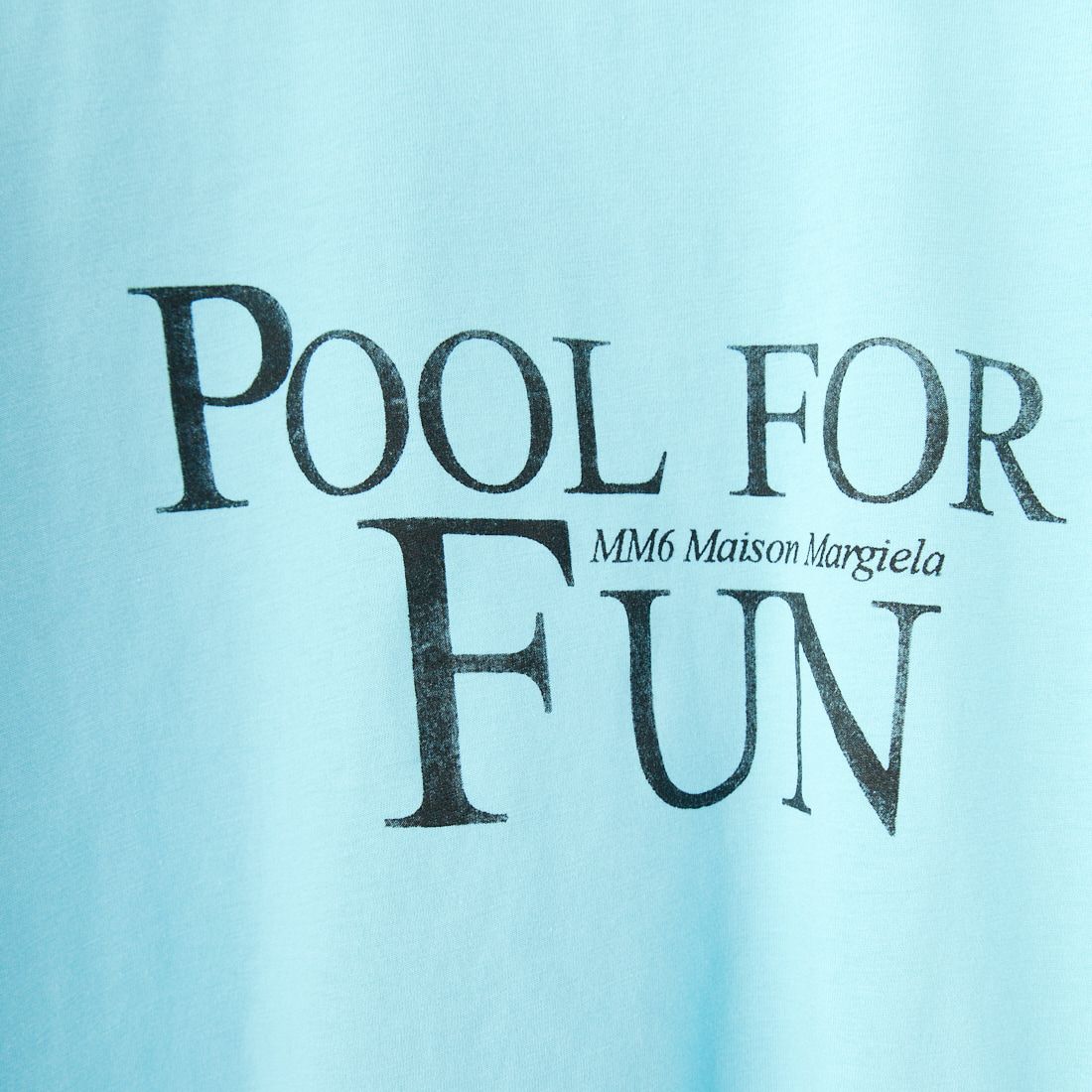 MM6 Maison Margiela [エムエムシックス メゾン マルジェラ] ショートスリーブロゴTシャツ [S52GC0339-S24312] 512 TURQUO