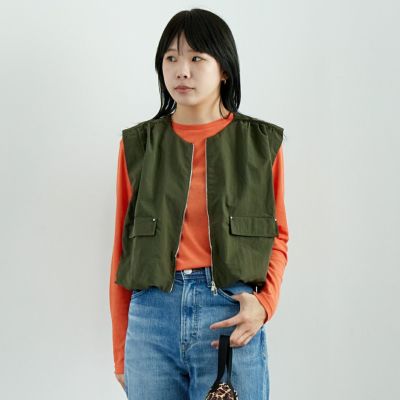 ｶｰｷ&&モデル身長：167cm 着用サイズ：F&&