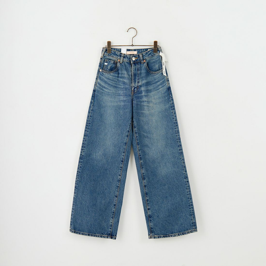 SOMETHING [サムシング] LISA ヴィンテージワイドデニムパンツ [SEA10] 40 MID BLU