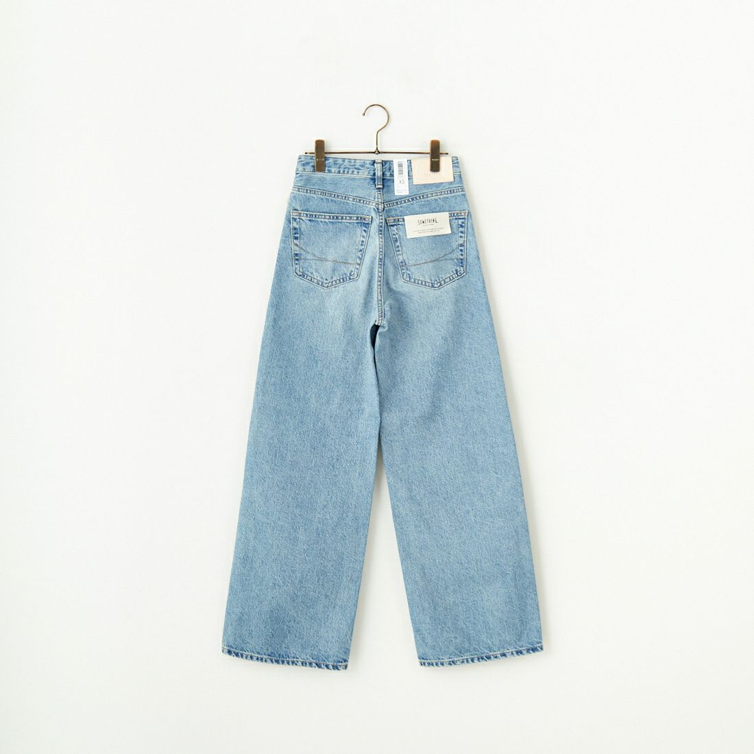 SOMETHING [サムシング] LISA ヴィンテージワイドデニムパンツ [SEA10