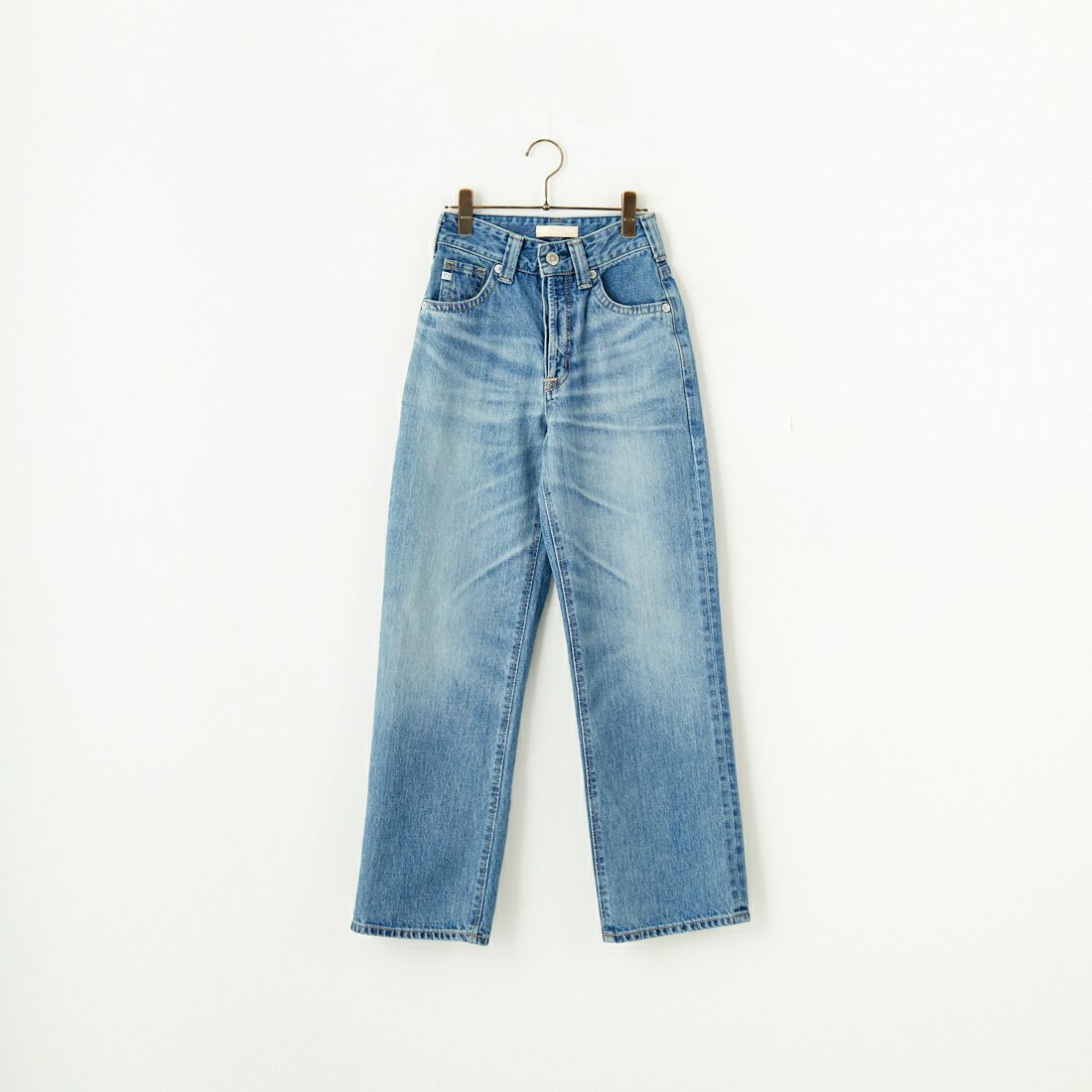 SOMETHING [サムシング] ドレスアップストレートデニムパンツ [SA1003] 66 L.BLUE