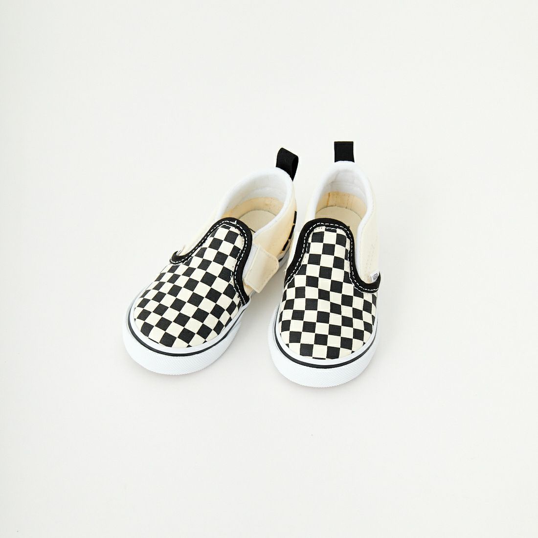VANS [バンズ] キッズ スリッポン [VN0A34885GX] BLK/WHITE