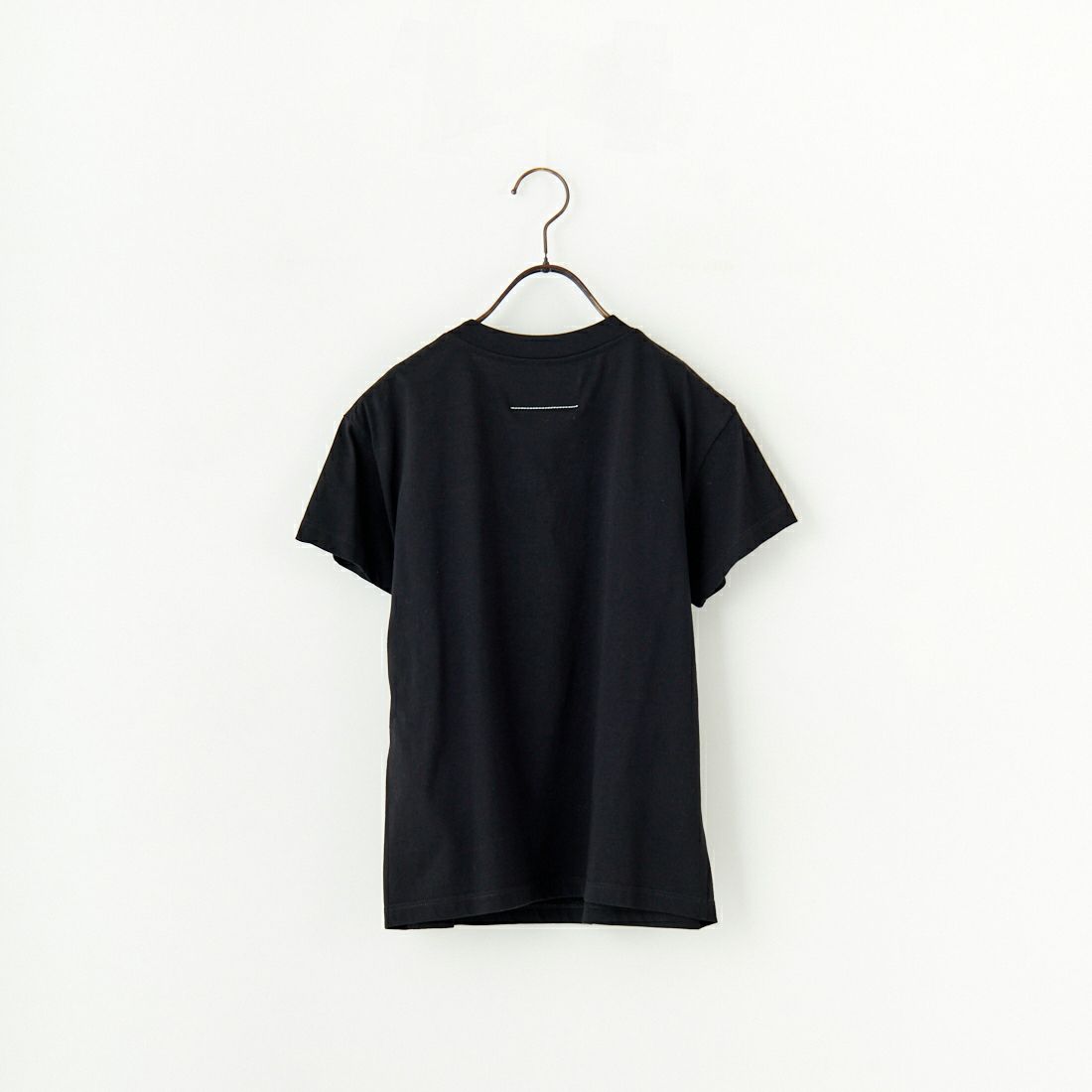 MM6 Maison Margiela [エムエムシックス メゾン マルジェラ] ショートスリーブフリンジTシャツ [S52GC0332-M20048] 900 BLACK