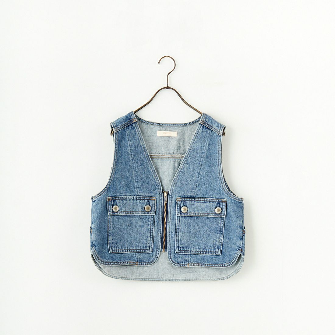 SOMETHING [サムシング] フィッシャーマンベスト [SAT004] 94 L.BLUE