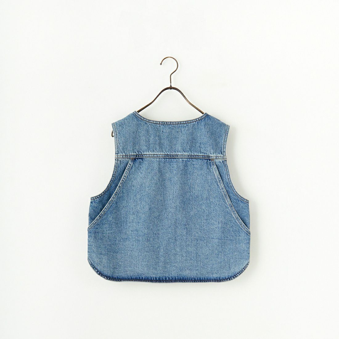 SOMETHING [サムシング] フィッシャーマンベスト [SAT004] 94 L.BLUE