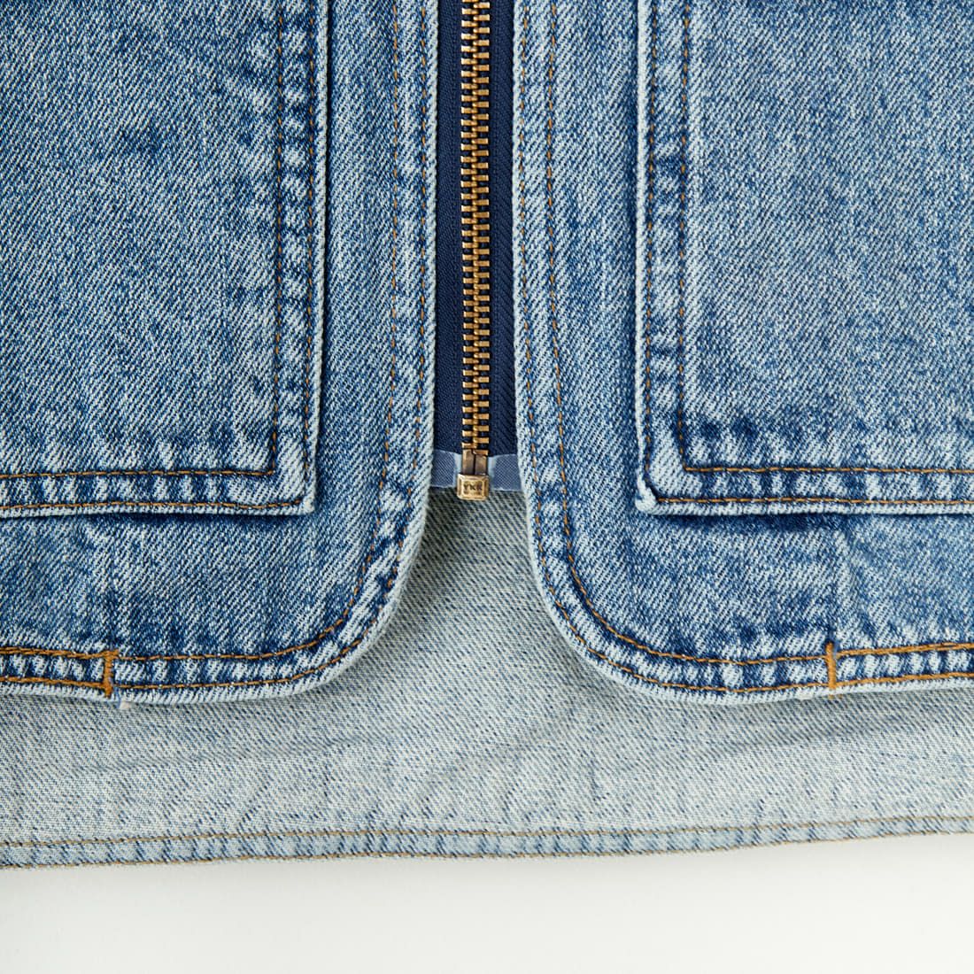 SOMETHING [サムシング] フィッシャーマンベスト [SAT004] 94 L.BLUE