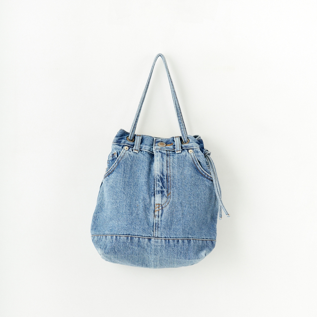 SOMETHING [サムシング] ドローストリングバッグ [SAK001] 94 L.BLUE