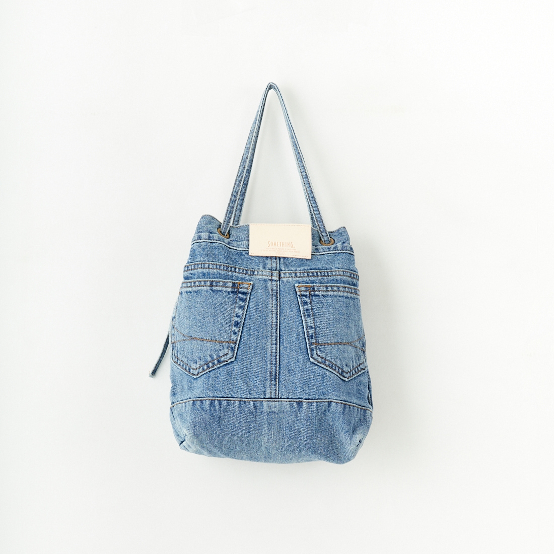 SOMETHING [サムシング] ドローストリングバッグ [SAK001] 94 L.BLUE