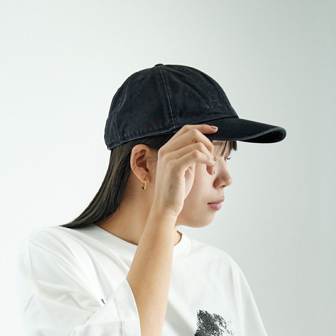 MM6 Maison Margiela [エムエムシックス メゾン マルジェラ] ベースボールキャップ [SH0TC0005-M35346] 899 W.BLAC