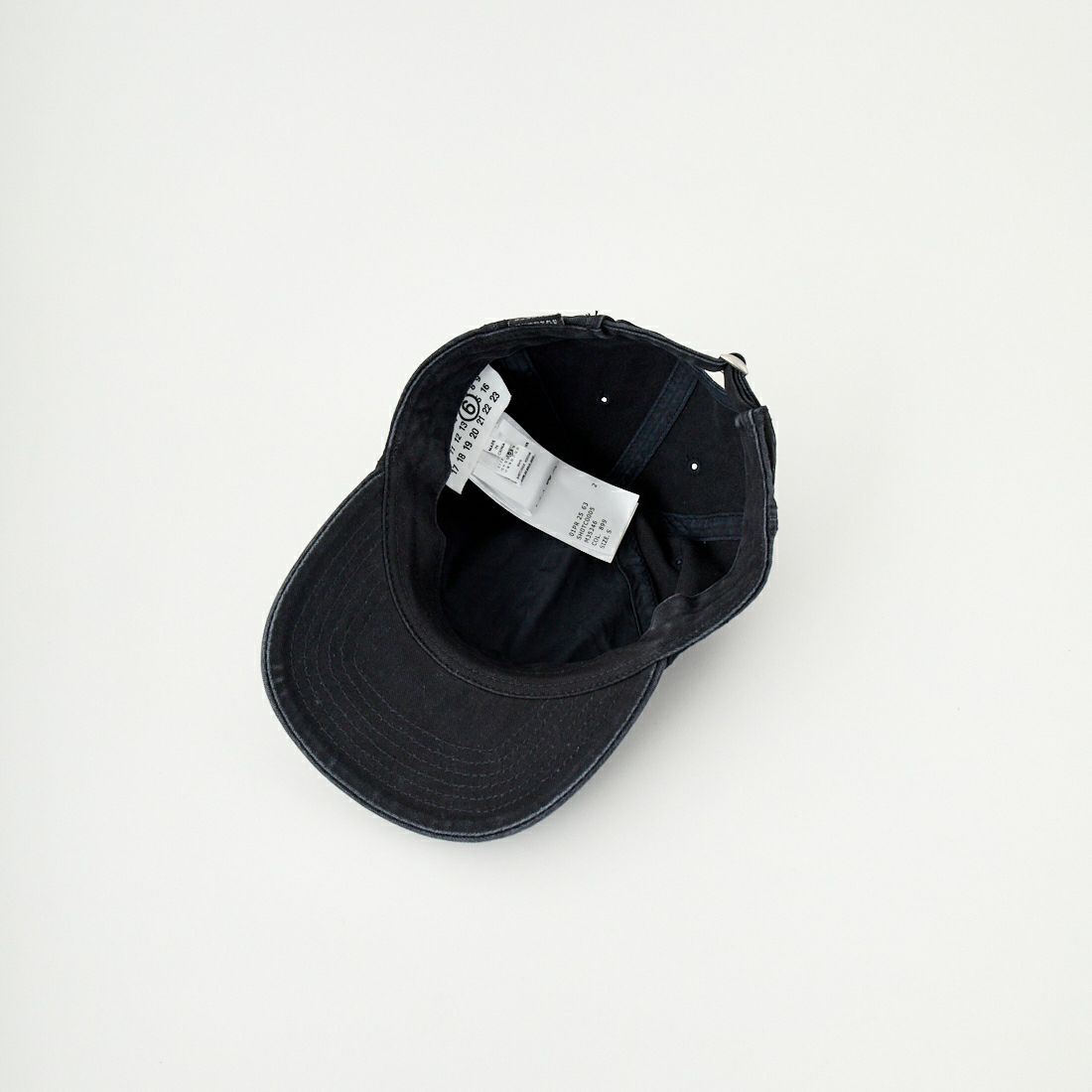 MM6 Maison Margiela [エムエムシックス メゾン マルジェラ] ベースボールキャップ [SH0TC0005-M35346] 899 W.BLAC