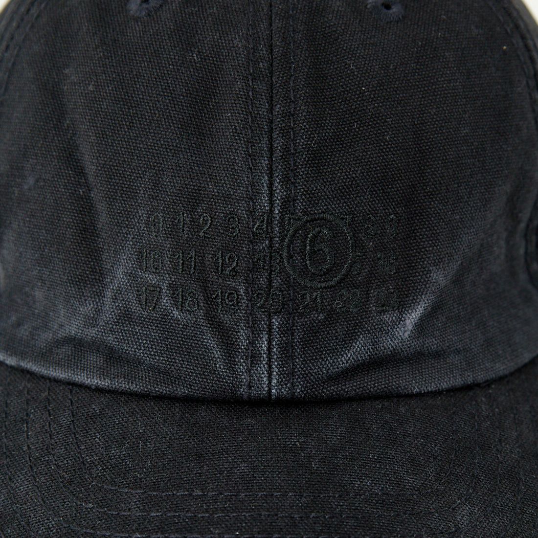 MM6 Maison Margiela [エムエムシックス メゾン マルジェラ] ベースボールキャップ [SH0TC0005-M35346] 899 W.BLAC