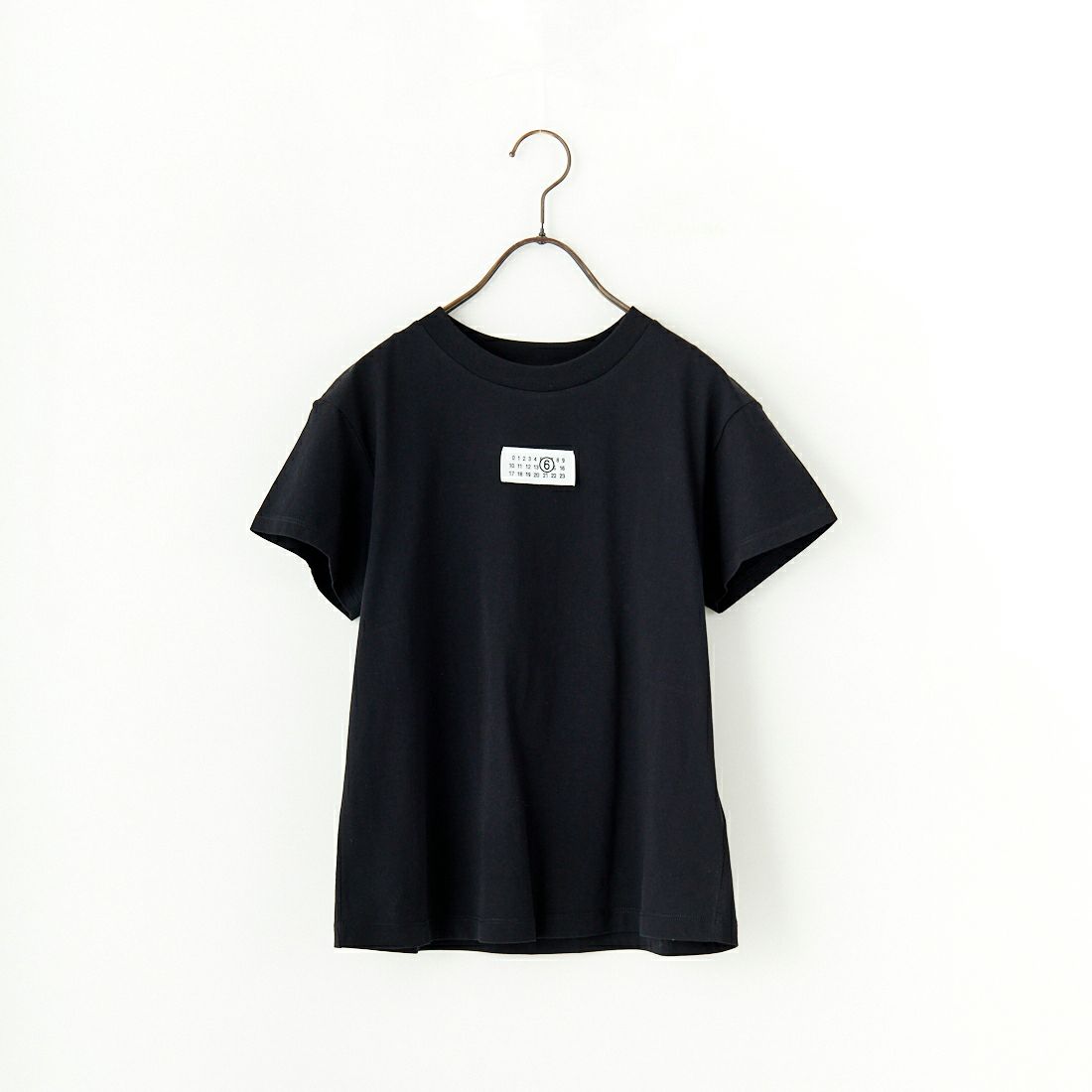 MM6 Maison Margiela [エムエムシックス メゾン マルジェラ] パッチロゴTシャツ [S52GC0327-S24312] 900 BLACK
