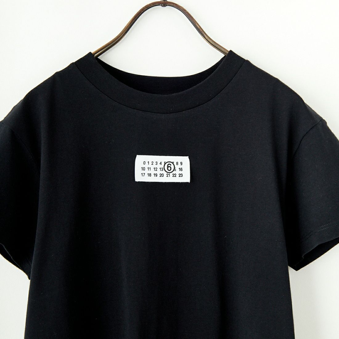 MM6 Maison Margiela [エムエムシックス メゾン マルジェラ] パッチロゴTシャツ [S52GC0327-S24312] 900 BLACK