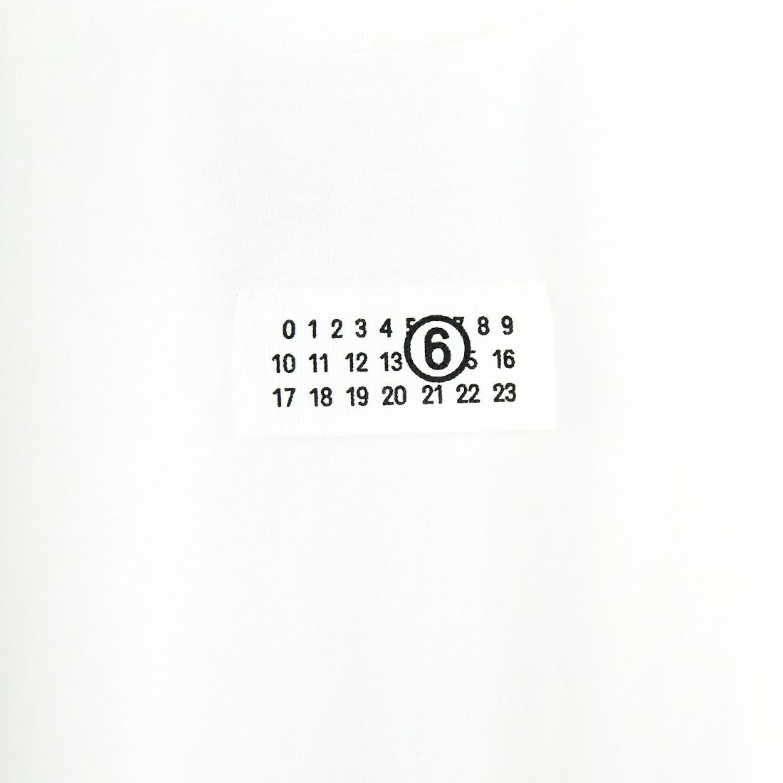 MM6 Maison Margiela [エムエムシックス メゾン マルジェラ] パッチロゴTシャツ [S52GC0327-S24312] 101 OFF WH