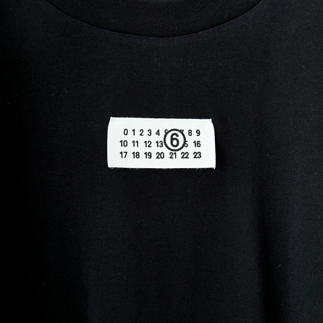MM6 Maison Margiela [エムエムシックス メゾン マルジェラ] パッチロゴTシャツ [S52GC0327-S24312] 900 BLACK