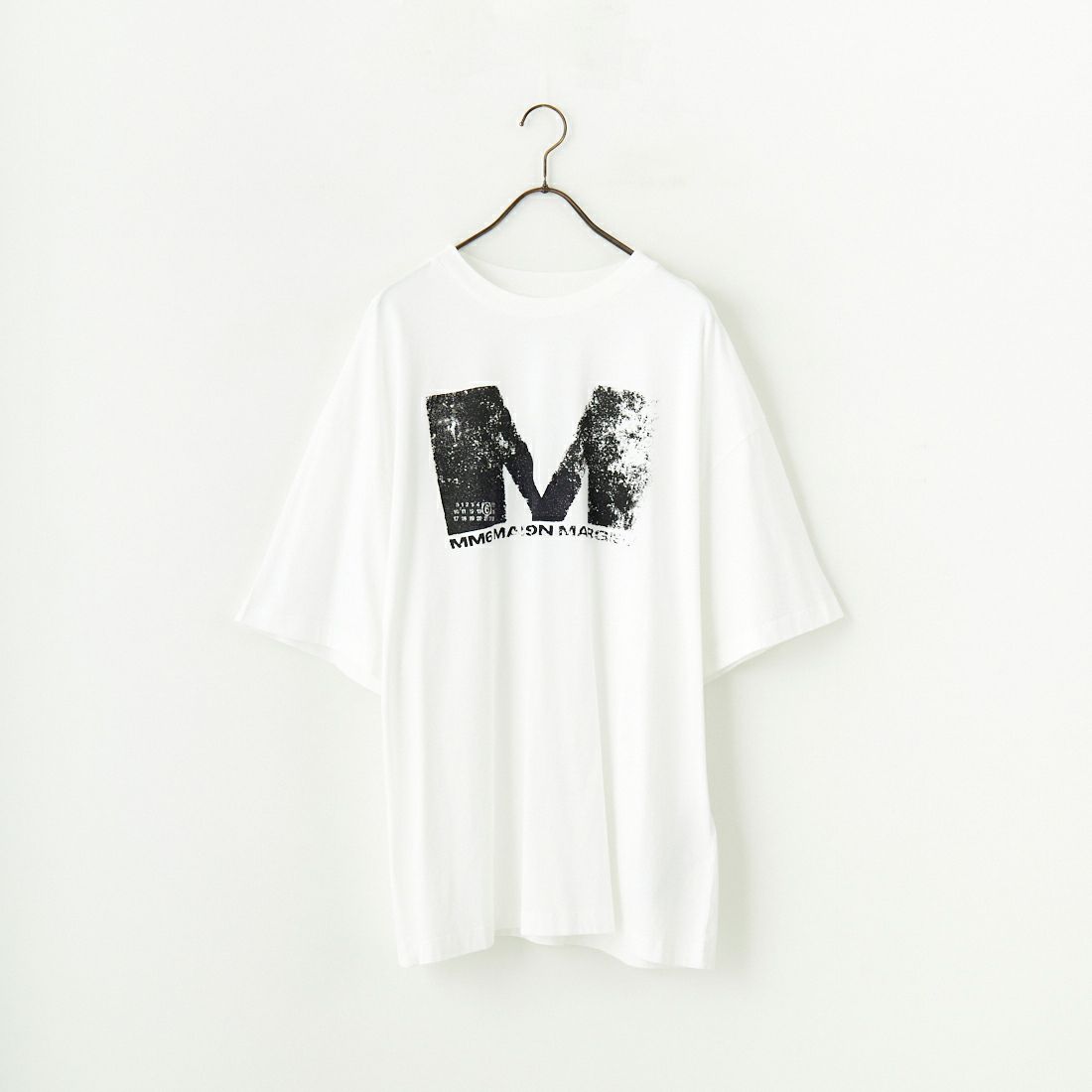 MM6 Maison Margiela [エムエムシックス メゾン マルジェラ] オーバーサイズTシャツ [S52GC0342-S24312] 101 OFF WH