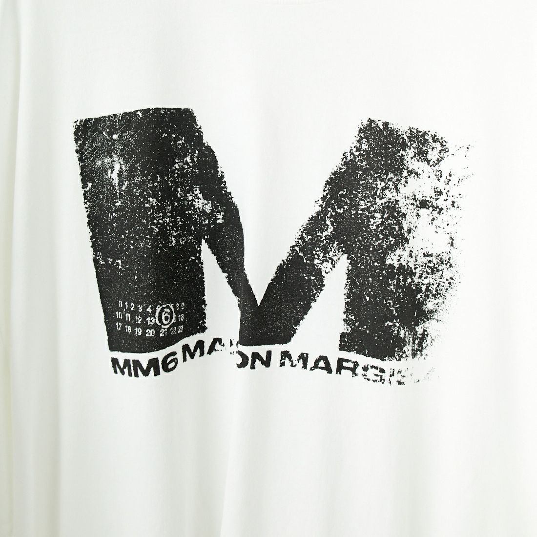 MM6 Maison Margiela [エムエムシックス メゾン マルジェラ] オーバーサイズTシャツ [S52GC0342-S24312] 101 OFF WH