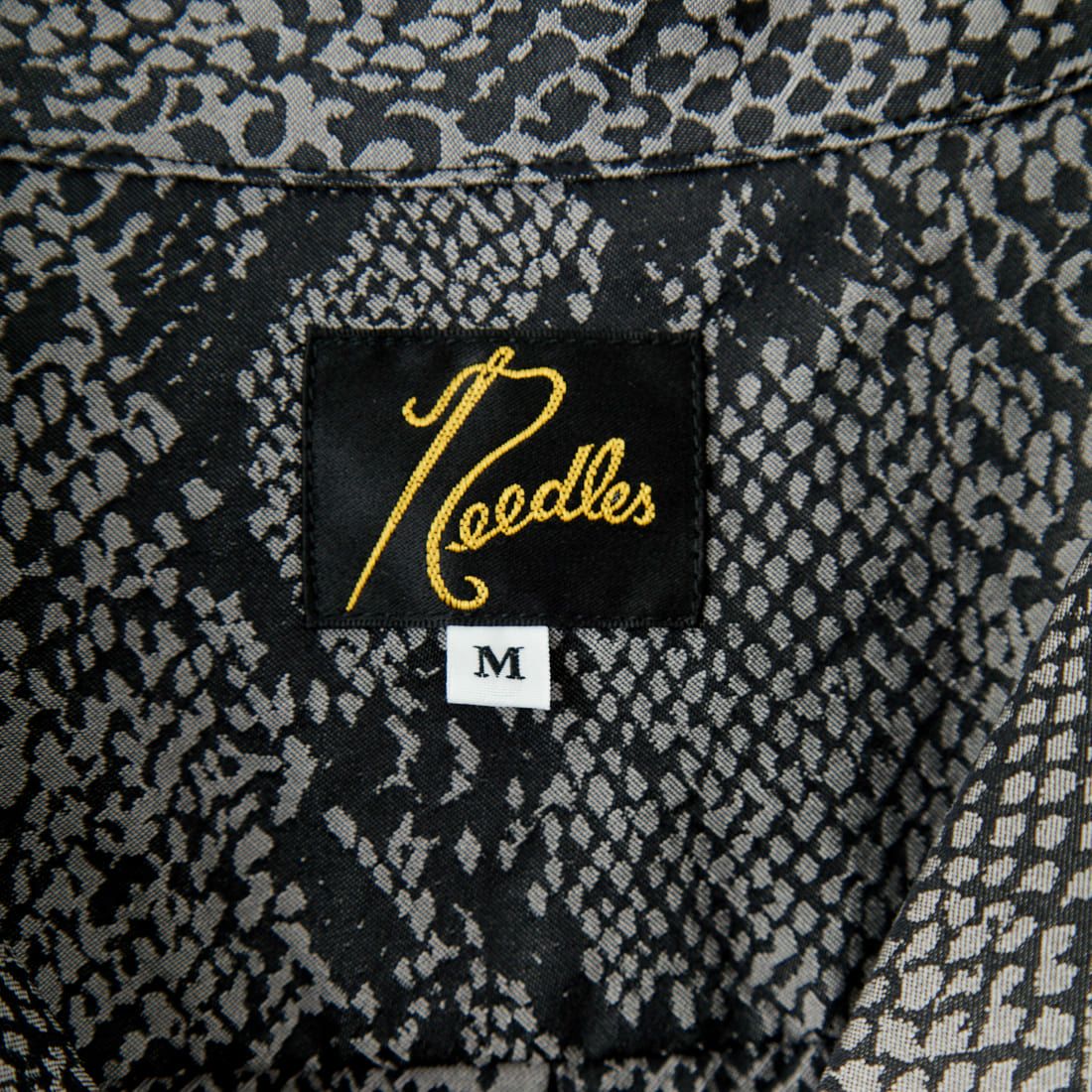 Needles [ニードルズ] パイソンジャガード ワンナップカラーシャツ [QV103] B GREY