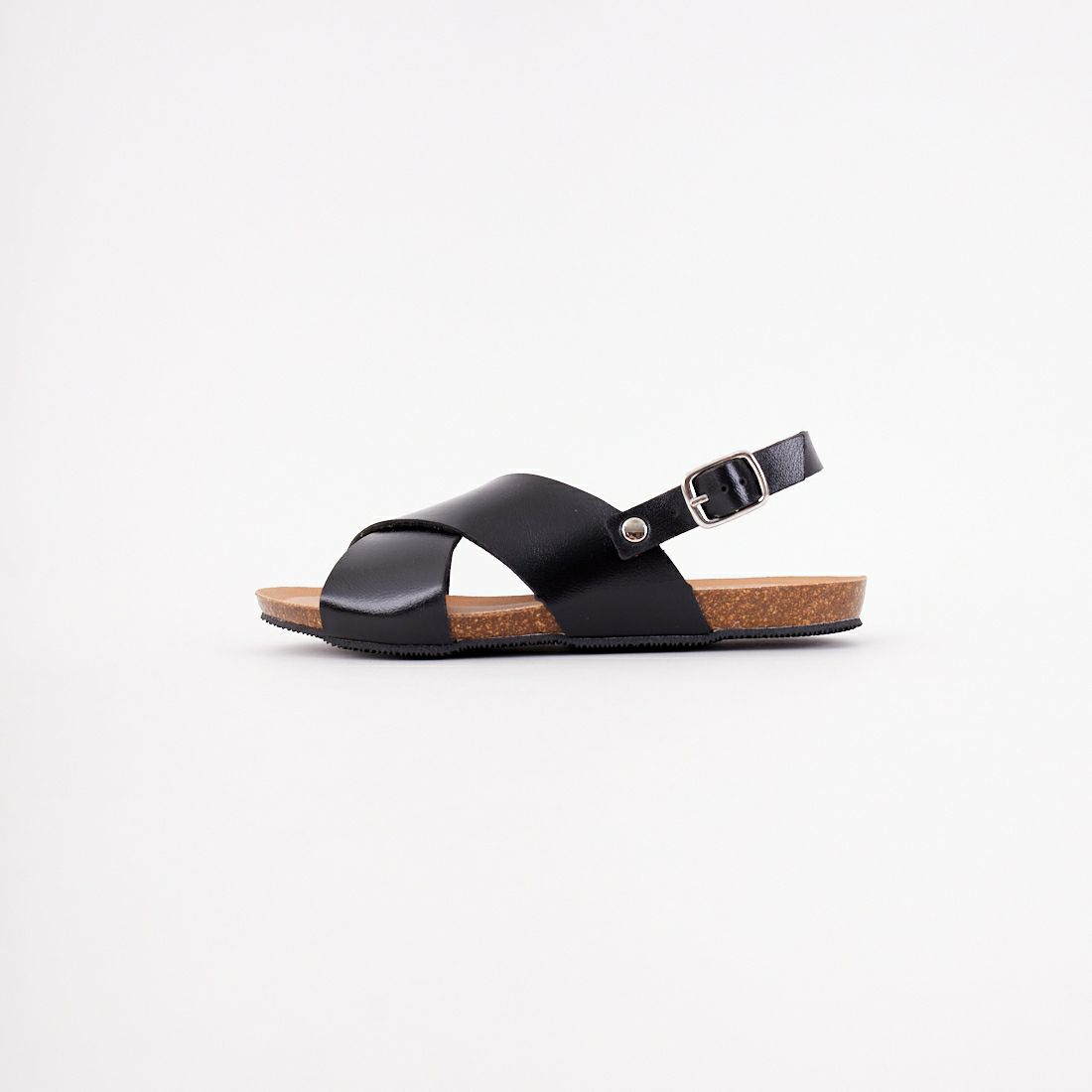 PLAKTON [プラクトン] 別注 バックベルトサンダル [716267-MC-JF] BLACK