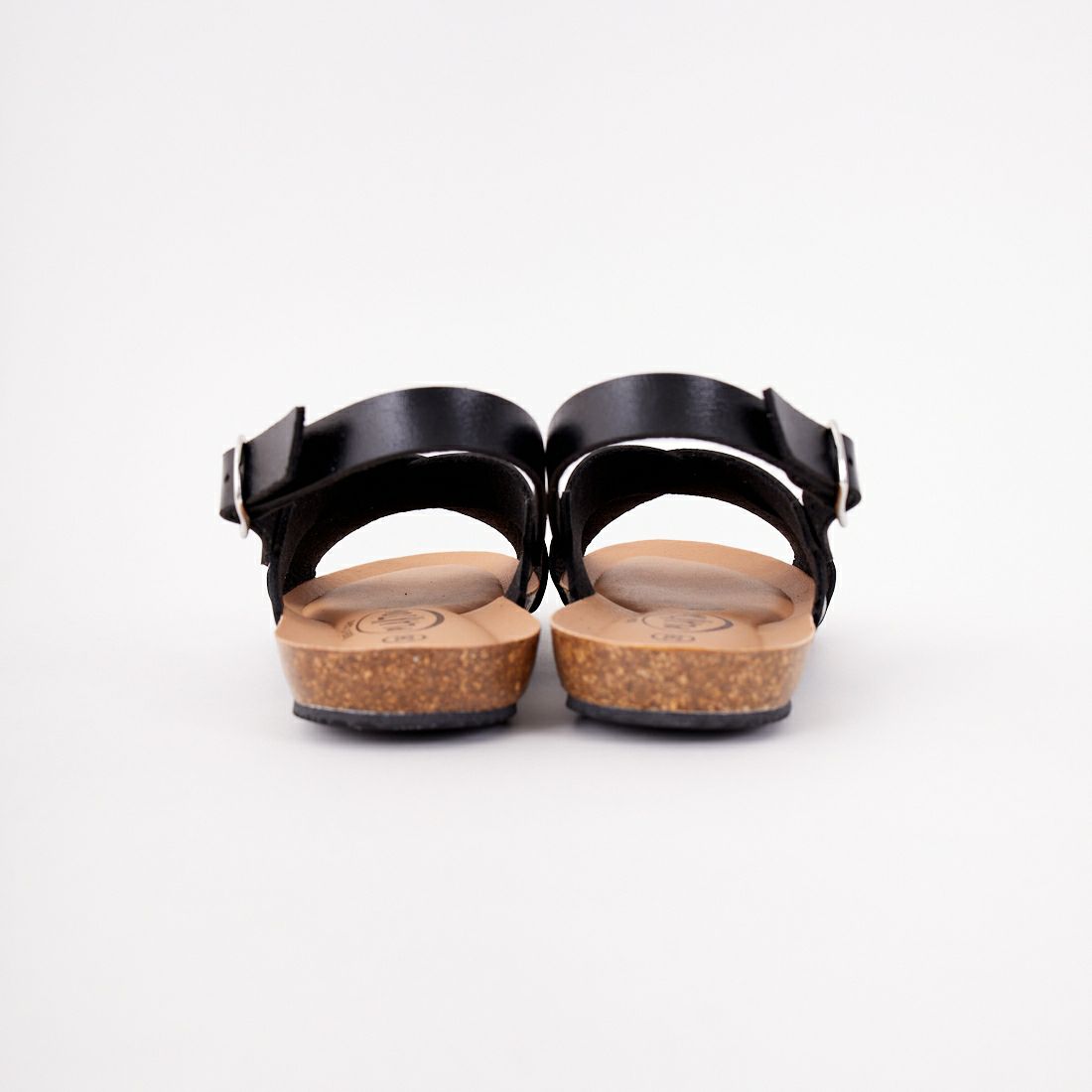PLAKTON [プラクトン] 別注 バックベルトサンダル [716267-MC-JF] BLACK