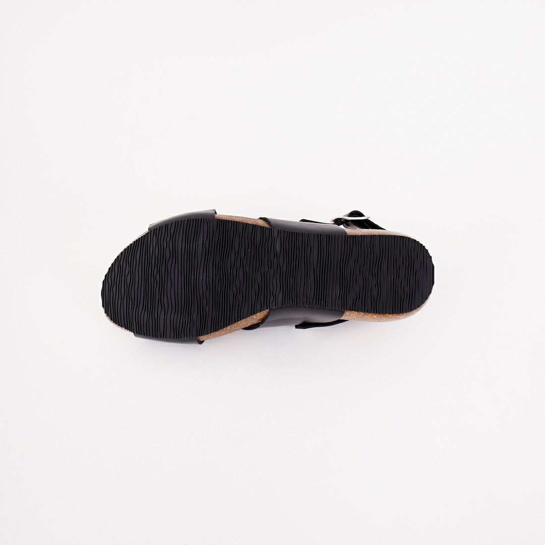 PLAKTON [プラクトン] 別注 バックベルトサンダル [716267-MC-JF] BLACK