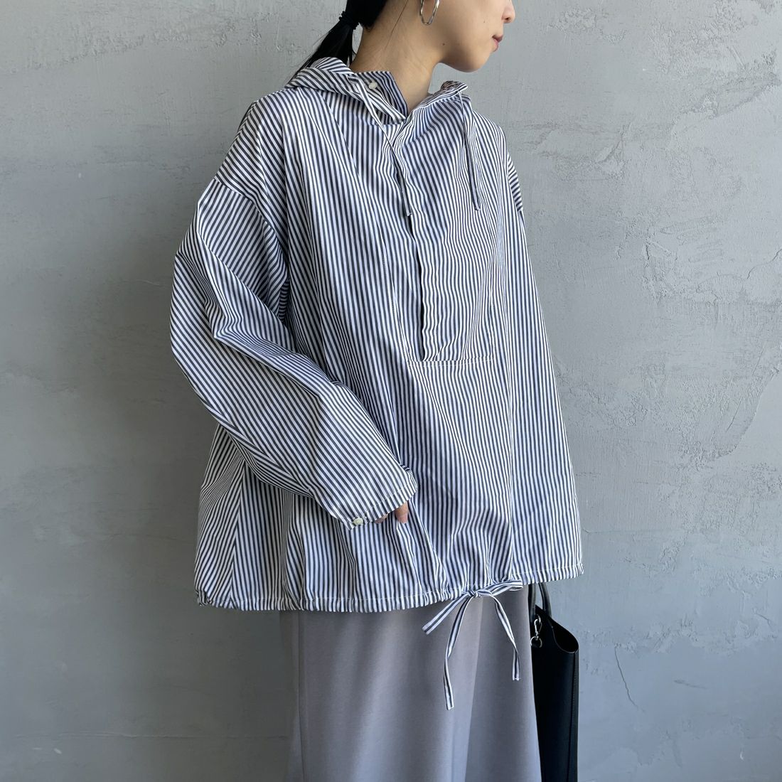 BLACK&&モデル身長：156cm 着用サイズ：F&&