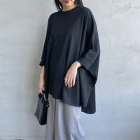BLACK&&モデル身長：156cm 着用サイズ：F&&
