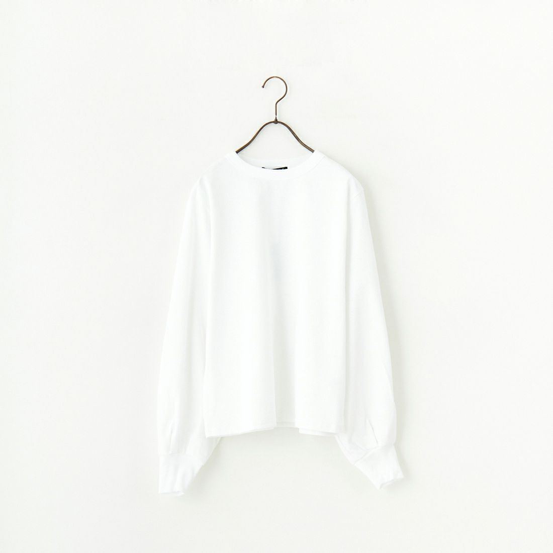 mizuiro ind [ミズイロインド] パフスリーブロングTシャツ [1-210069] 10 WHITE