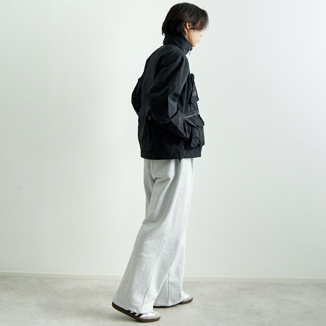 THE NORTH FACE [ザ ノースフェイス] フィールドユーティリティジャケット [NP22533] K &&モデル身長：179cm 着用サイズ：M&&