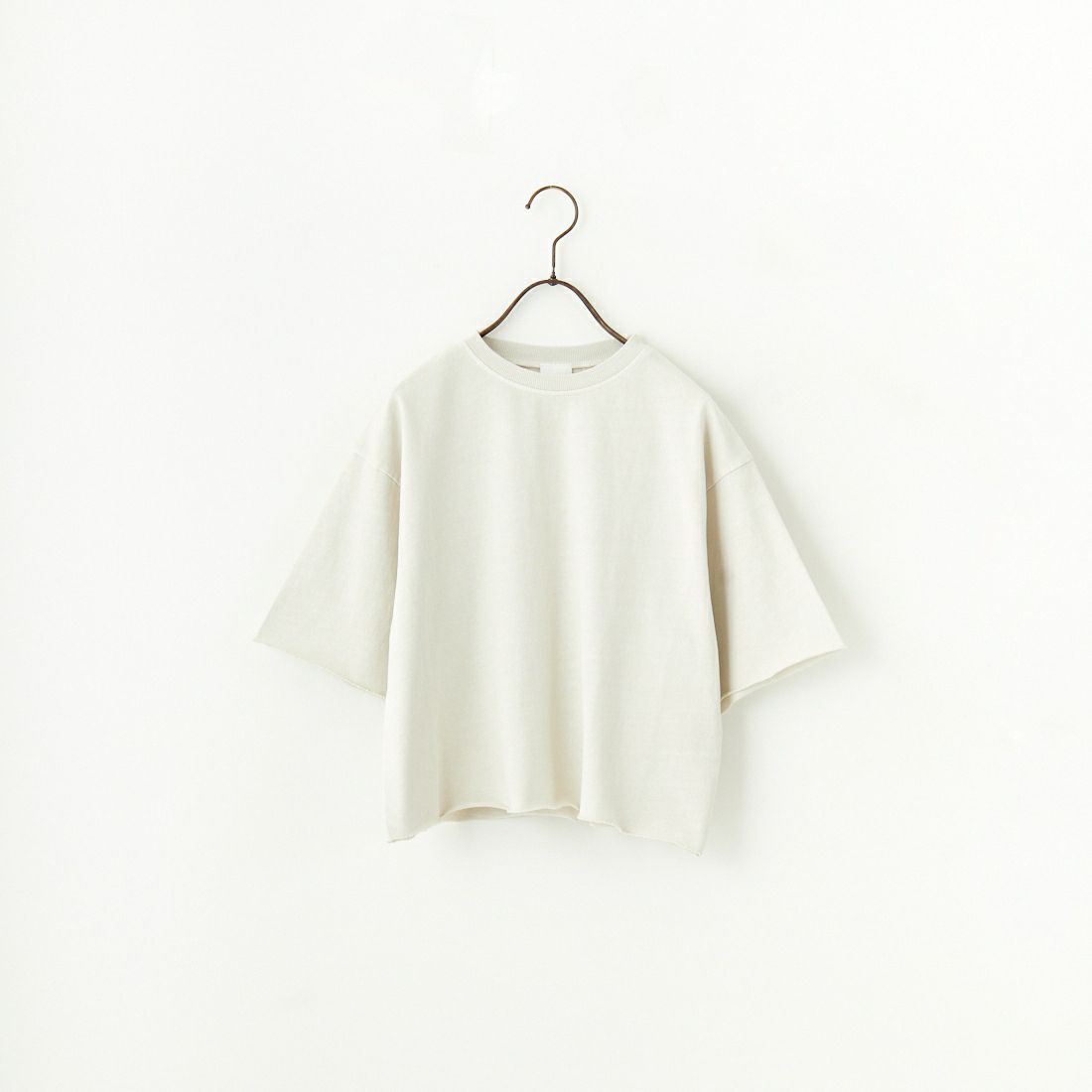 STAR&STRIPE [スターアンドストライプ] 別注 カットオフ ショート丈ワイドシルエットTシャツ [DDMD-095-JF] ASH GREY
