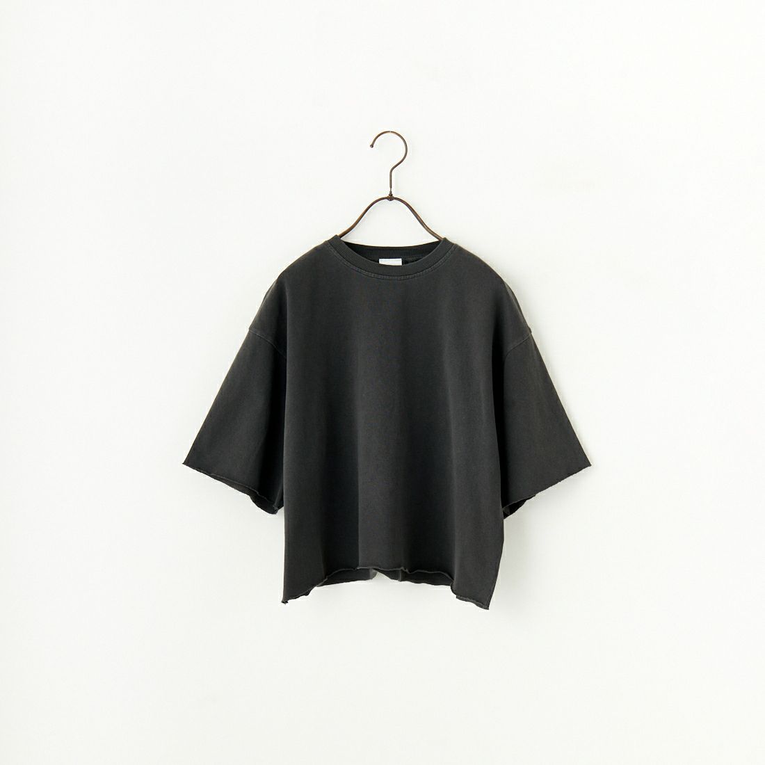 STAR&STRIPE [スターアンドストライプ] 別注 カットオフ ショート丈ワイドシルエットTシャツ [DDMD-095-JF] CHARCOAL
