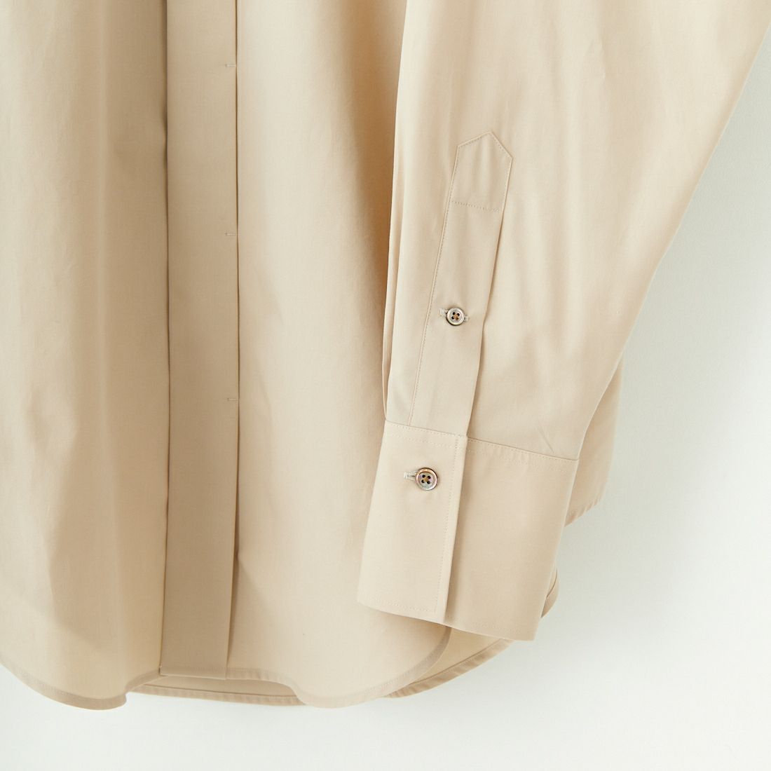 THE SHINZONE [ザ シンゾーン] ポインテッドカラーシャツ [25SMSBL05] 41 BEIGE